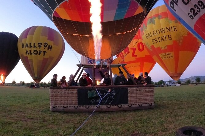Hot Air Balloon Flight over the Yarra Valley - Chateau Yering Hotel meet-up: transfers, parking, and the pre-flight wait