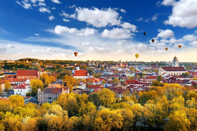 Hot Air Balloon Flight Over Vilnius or Trakai(transfer included) - Champagne after landing: the nice close to a big moment