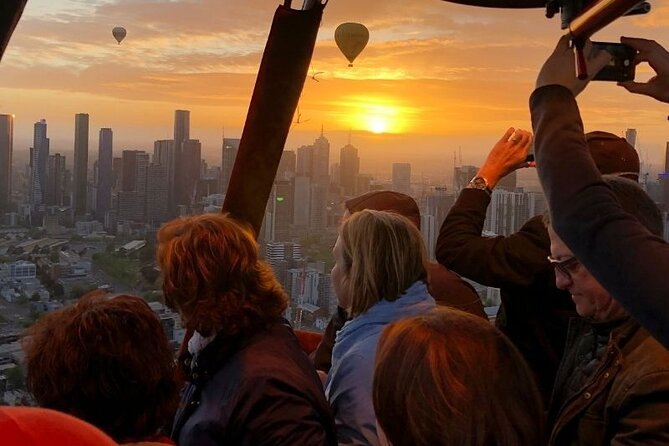 Hot Air Balloon Flights over Melbourne City (optional breakfast) - In the Basket: Views, comfort, and the calm factor