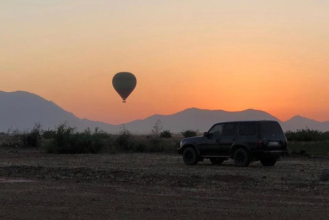 Hot Air Balloon Marrakech - Balloon Flight in Morocco - Getting to Lift-Off: The Palmeraie Area and the 30-Minute Run