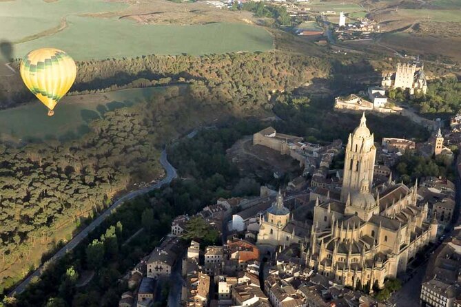 Hot Air Balloon over Segovia with Optional Transfers from Madrid - Roman stone aqueduct views: the 108 AD line you can trace