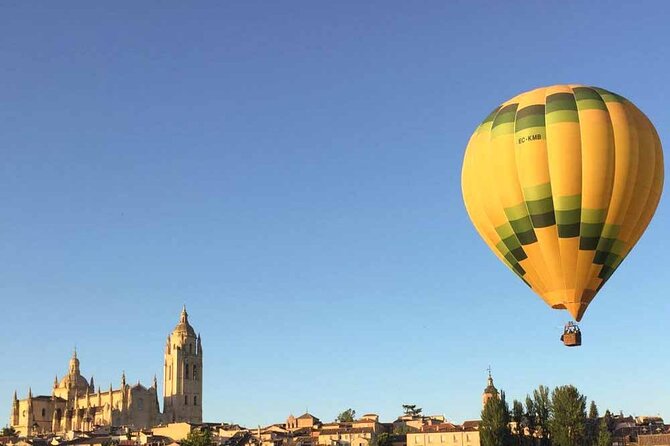 Hot Air Balloon over Segovia with Optional Transfers from Madrid - El Alcázar from the sky: Walt Disney’s inspiration, made real