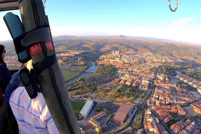 Hot Air Balloon over Toledo with optional transfers from Madrid - Toledo at sunrise, from a hot air balloon