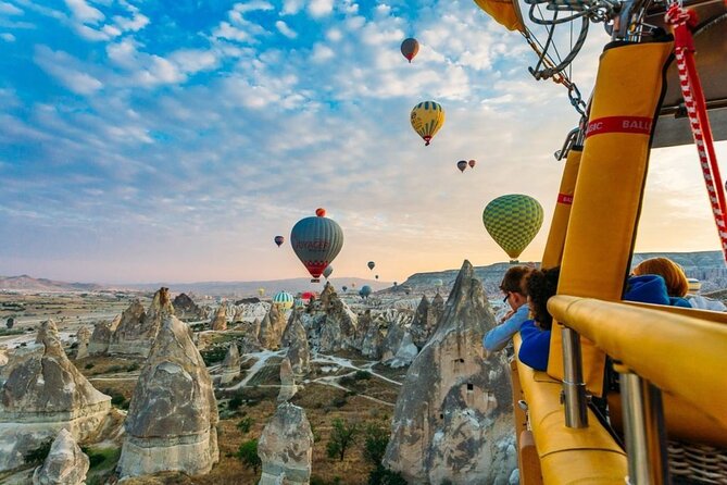 Hot Air Balloon Ride in Cappadocia (morning flight) - A sunrise flight turns Cappadocia into a bird’s-eye puzzle