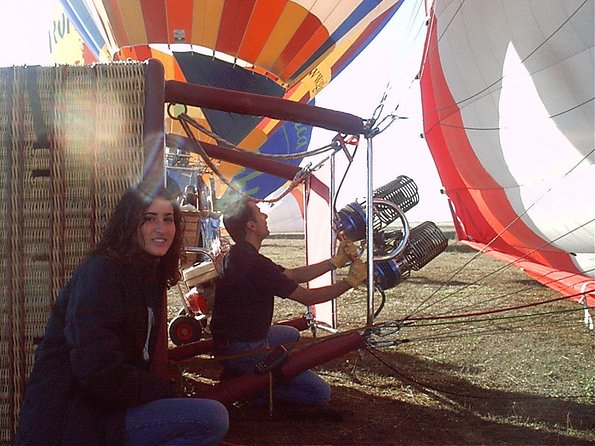 Hot-Air Balloon Ride over Toledo with Optional Transport from Madrid - What happens before takeoff: setup time, warmth, and standing in place