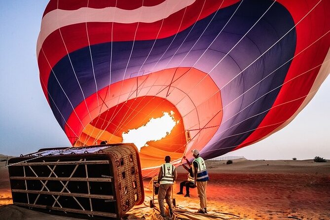 Hot Air Balloon Sunrise Tour with free transport in Dubai - The Flight Itself: Smooth, Quiet, and Built for Wide Views