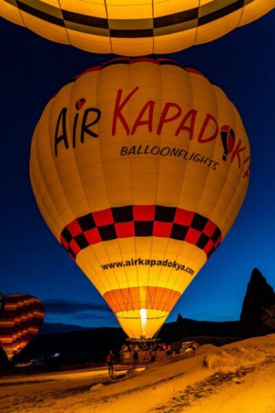 Hot air balloon tour at first light in Cappadocia - The First 30 Minutes: The Closest View of the Fairy Chimneys