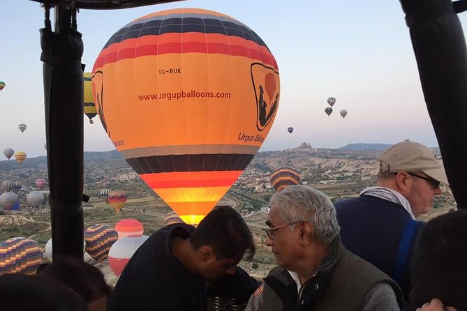 Hot Air Balloon Tour in Cappadocia - English support and a max group size of 24