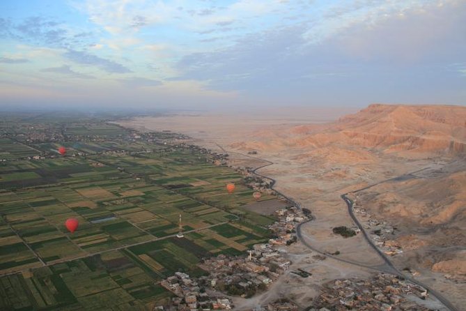 Hot Air balloon Trip in Luxor - The Balloon Takeoff Site and Flight Flow: How the Morning Typically Works