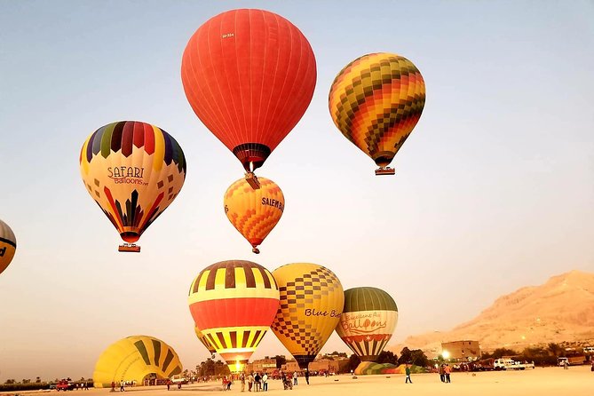 Hot Air balloon w-guided tour toValley of the Kings king tut tom - Key points before you go