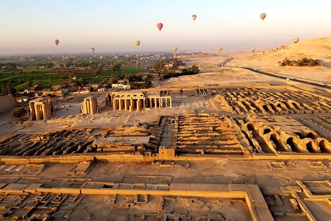 Hot Air balloon w-guided tour toValley of the Kings king tut tom - Balloon ride logistics: safety briefing, pilot spotting, and what you’ll see