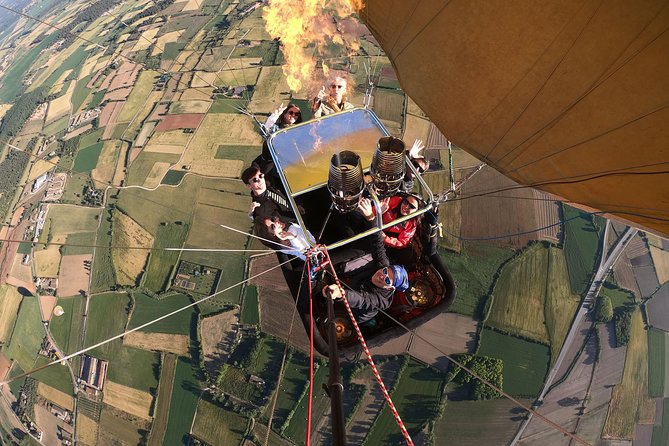 Hot Air Balloon with Champagne, Optional Photos,Video & Breakfast - What you get for $451.79: breakfast, Champagne, photos on USB