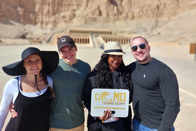 Luxor 2 Days Tour One Package With Sunrise Balloon ride - West Bank opener: Colossi of Memnon in a calm 30 minutes
