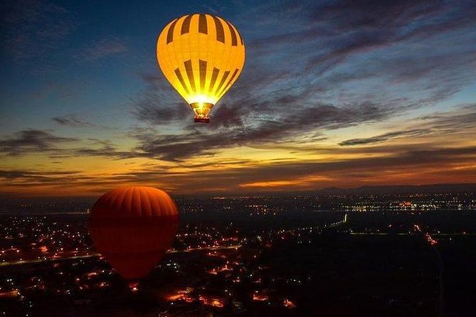Luxor Hot Air Balloon Skyscope sunrise, temples, Nile watching - Temples and Tombs from Above: Colossi of Memnon and More