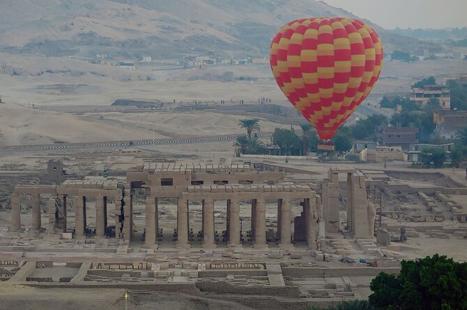 Luxury Hot Air Balloon Experience in Luxor with Pick-up - Key highlights at a glance