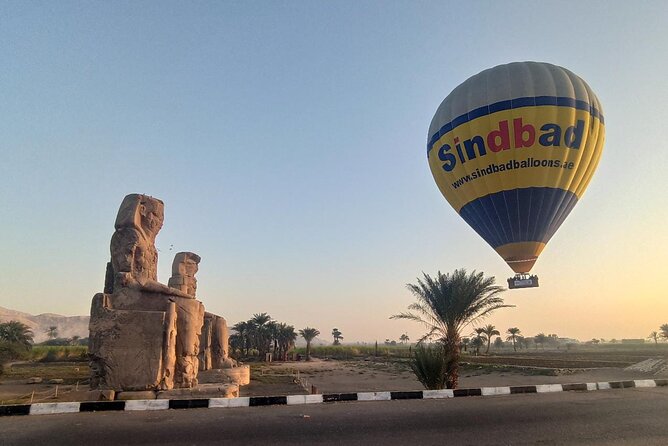 Luxury Hot Air Balloon Flight Over Luxor - Crew and Guide Names You Might Meet: Saber, Ayad, Hemo, and Captain Ghazaly