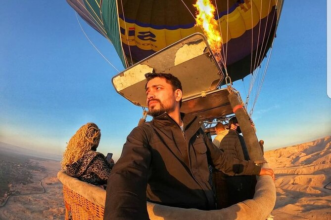 Luxury Hot Air Balloon Flight Over Luxor - West Bank Staging and Balloon Inflation: Photos, Process, and Patience