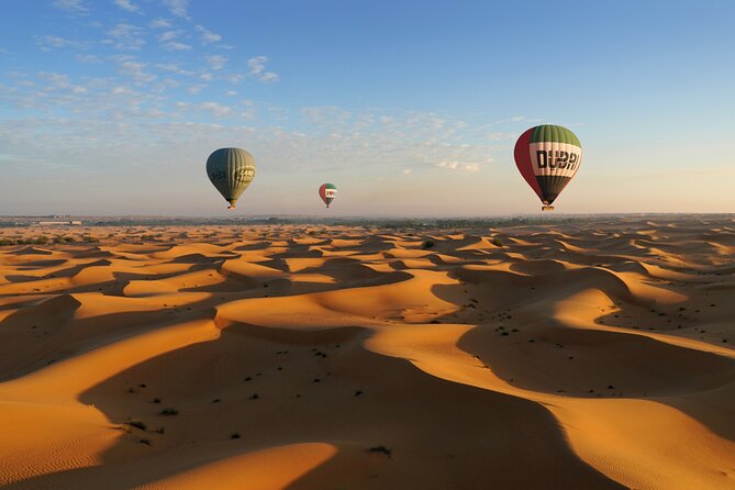 Luxury Hot Air Balloon, Land Rover Defender & Michelin Breakfast - The Royal Desert Reserve Oasis and Your Michelin-Star Breakfast