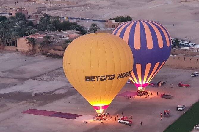 Luxury Hot Air Balloon Ride in Luxor with Transfers Included - In the Air: What You’ll See Over Luxor’s Temples and Tomb Areas