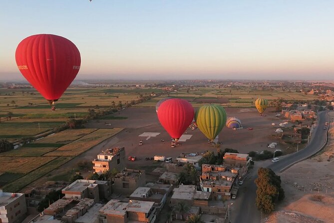 Luxury Hot Air Balloon Ride Luxor, Egypt VIP Service - The takeoff site and how the balloon time really feels