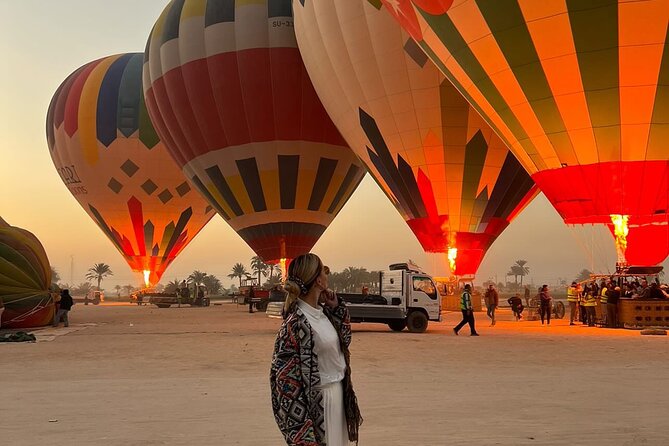 Luxury Hot Air Balloon Ride Luxor, Egypt VIP Service - Hotel pickup and the quick Nile crossing setup