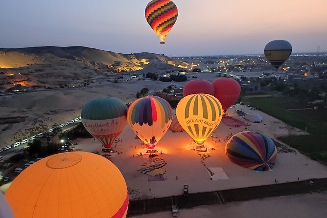 Luxury Sunrise Balloon ride in Luxor -VIP - Luxury-Style Pickup and a 3-Hour Sunrise Rhythm