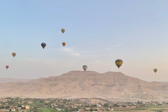 Luxury Sunrise Balloon ride in Luxor -VIP - What You See From the Sky: Kings Valley, the Nile, Luxor Villages