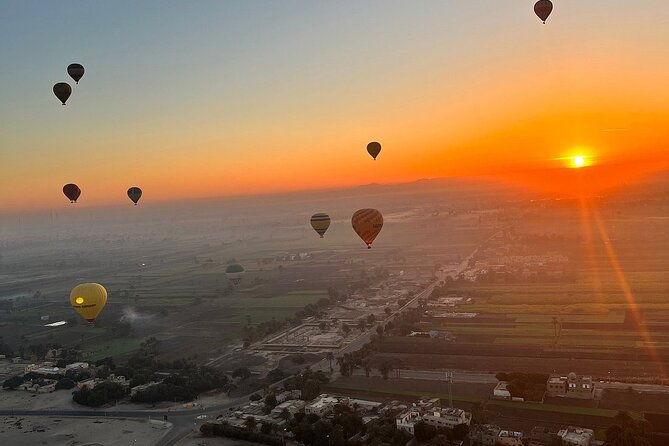 Luxury Sunrise Balloon ride in Luxor -VIP - Comfort and Safety: Air-Conditioned Transfers, Professional Crew