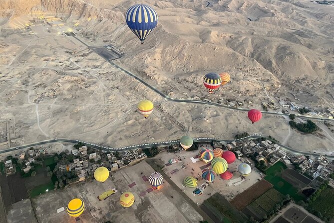 Luxury Sunrise Balloon ride in Luxor -VIP - Pilot Narration plus Photos and Video