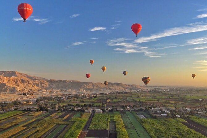 Luxury Sunrise Hot Air Balloon Breathtaking Views of the balloons - Why a Luxor Sunrise Balloon Feels Different From Every Other Trip