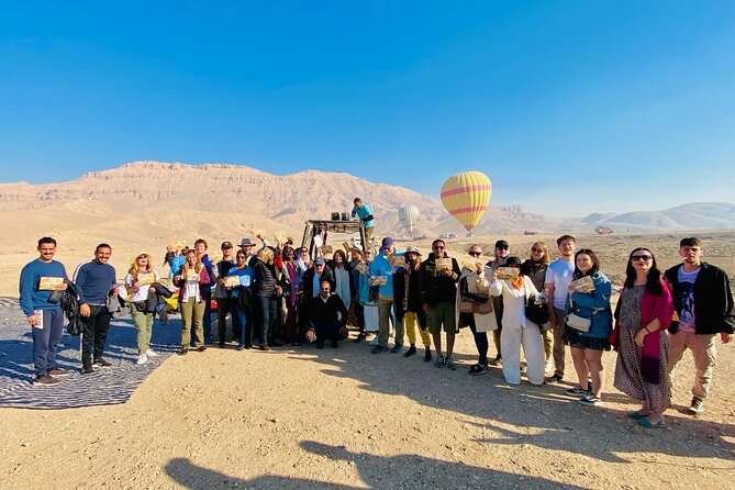 Luxury Sunrise Hot Air Balloon ride luxor with pick up & drop off - Pickup and Transfer: The Early Morning Part You Should Plan For