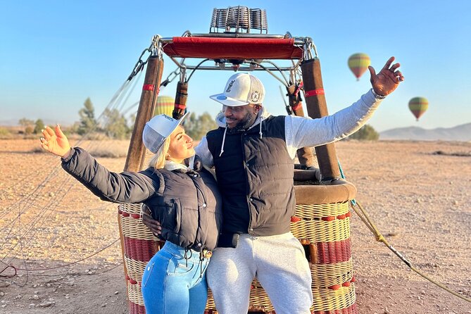 Marrakech: Hot Air Balloon at Sunrise - Agafay Desert at sunset: camel ride, dinner, and show