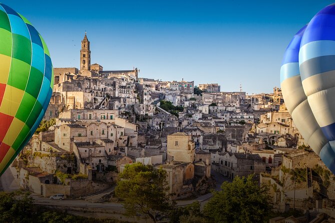 Matera balloon flight for small groups - Why Matera’s Sassi look different from the air