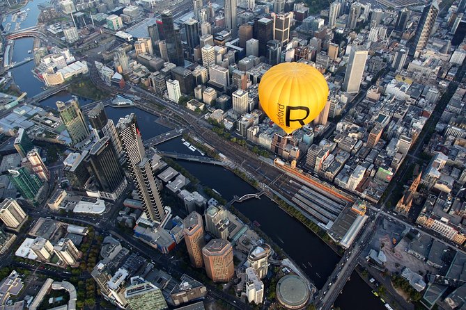 Melbourne Sunrise Hot Air Balloon Ride with GoPro Photos - A Bird’s-Eye Tour of Melbourne: The Landmarks You May See Below