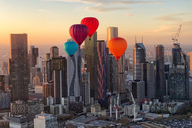 Melbourne Sunrise Hot Air Balloon Ride with GoPro Photos - Price and What You’re Really Paying for ($426.76)