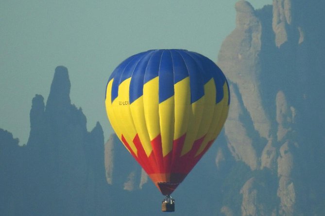 Montserrat Hot Air Balloon Flight from Barcelona - Pre-flight breakfast and the balloon setup moment