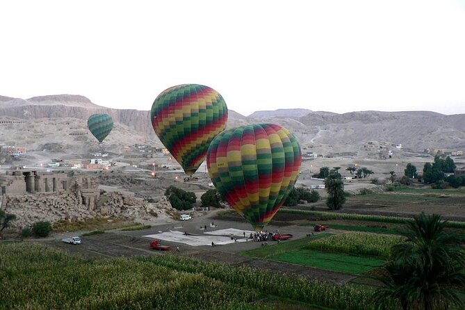 One Package Sunrise Hot Air Balloon Ride in Luxor and West Bank Private Tour - Colossi of Memnon: a quick stop that still earns your camera roll