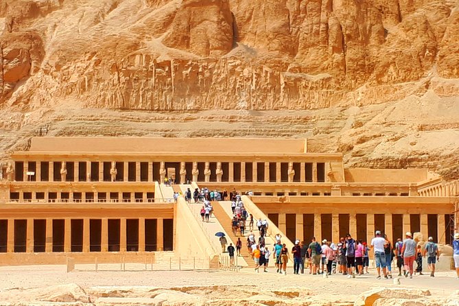 Package deal Hot Air Balloon Ride & Full Day Luxor Tour w/Guide Lunch - Sunrise hot-air balloon over the Valley of the Kings