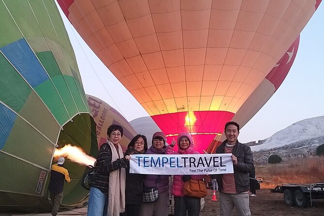 Pamukkale Hot Air Balloon Tour with Champagne - Champagne and the Certificate Moment After Landing