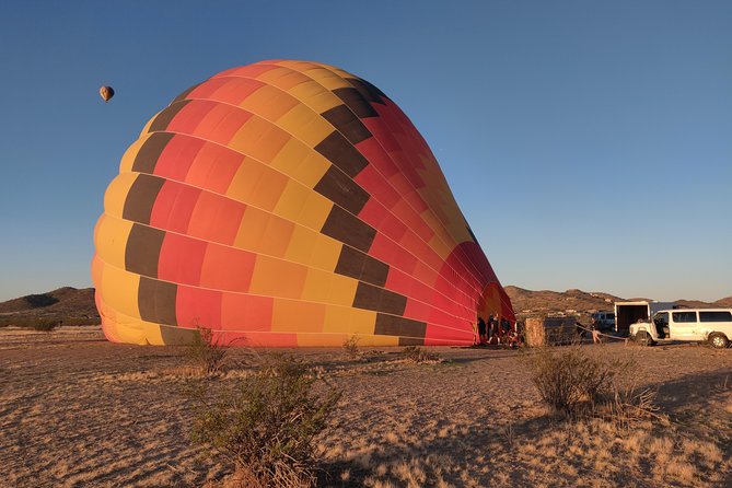 Phoenix area Hot Air Balloon Ride on the Largest Balloon in USA - Landing Day Celebration: Champagne, Breakfast, and the First-Time Ceremony