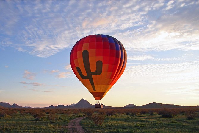 Phoenix Morning Hot Air Balloon Ride with Bubbly + Breakfast - The Flight Itself: Sonoran Desert Views, Camelback, and Downtown in the Distance