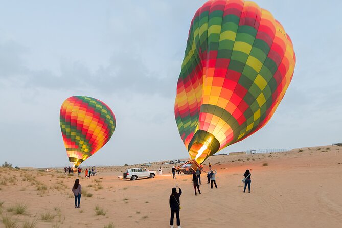 Premium Hot Air Balloon, Breakfast, Camel Ride, Quad Bike & More - After Landing: Bedouin Buffet Breakfast and a Real Desert Pause