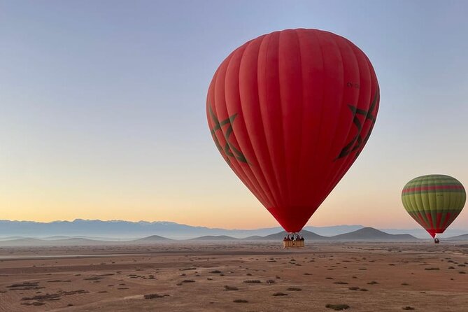 Private Hot Air Balloon Adventure in Marrakech with Transfer - The Flight Over Atlas Foothills at Sunrise