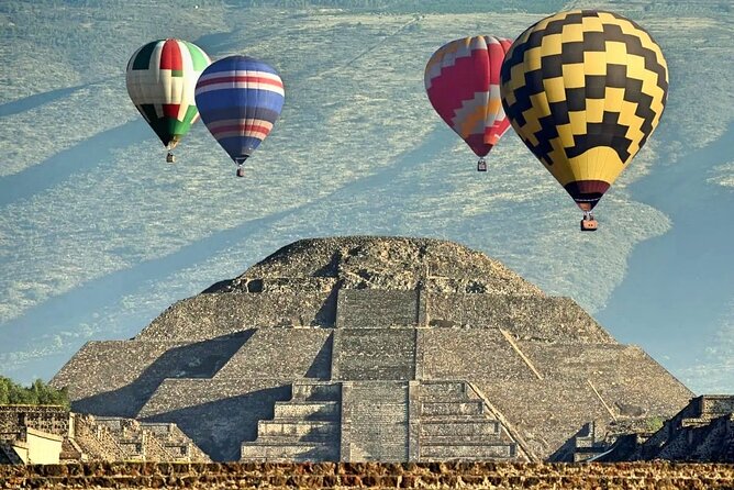 Private Tour: Teotihuacan Pyramids Hot Air Balloon Ride - The 1-Hour Flight: Seeing Teotihuacan Pyramids from Above