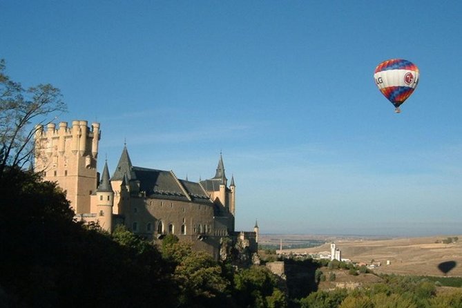Segovia from the Skies: Sunrise Balloon Ride - What you see first: Gothic cathedral views and the Alcázar from above