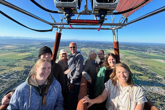 Sky bound Adventures Snohomish Sunrise Hot Air Balloon Ride - The Pilot Factor: Fun, Knowledge, and an After-Flight Celebration