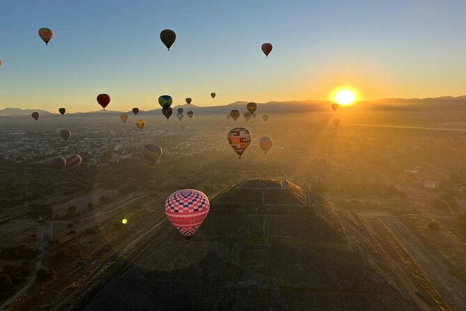 Sunrise Balloon Flight over Teotihuacan and Breakfast in Cueva - Walking the Pyramids with a Virtual Audio Guide