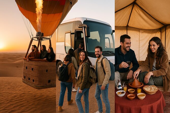 Sunrise Hot Air Balloon Flight over Marrakech +Moroccan Breakfast - Hotel Pickup and Small-Group Comfort: Why the Morning Feels Easy