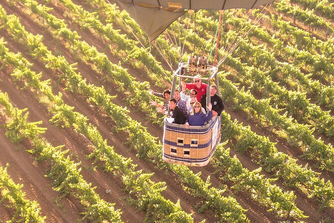 Sunrise Hot Air Balloon Flight over the Temecula Wine Country - The Pilot Team, the Balloon Setup, and That First Burner Moment