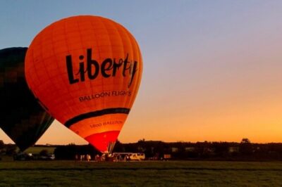 Sunrise Hot Air Balloon Flight over Yarra Valley + Breakfast - Rochford Wines Check-In Before It’s Even Light
